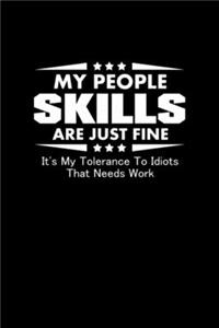 My People Skills Are Just Fine