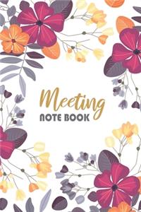 Meeting Note Book