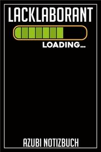 Lacklaborant Loading... Azubi Notizbuch
