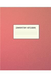 Composition Notebook