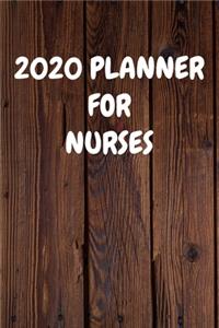 2020 Planner for Nurses