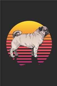 Pug Sunset
