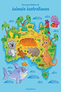 Livro para Colorir de Animais Australianos