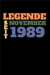 Legende seit November 1989