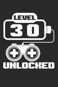 Level 30 unlocked