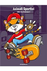Animali Sportivi Libro da Colorare 1