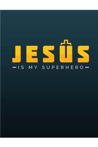 Jesus Is My Superhero Sermon Notes Journal 7.44