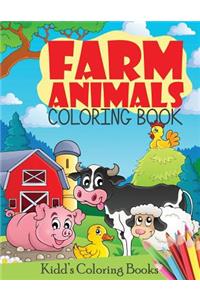 Farm Animals Coloring Book