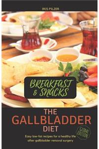 The Gallbladder Diet - Breakfast & Snacks: Easy Low-Fat Recipes for a Healthy Life After Gallbladder Removal Surgery