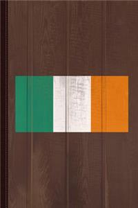 Ireland Flag Journal Notebook