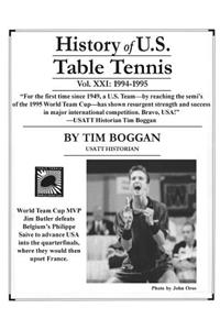 History of U.S. Table Tennis, Volume 21