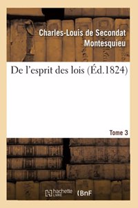 de l'Esprit Des Lois. Tome 3