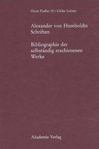 Alexander Von Humboldts Schriften