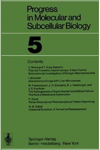 Progress in Molecular and Subcellular Biology