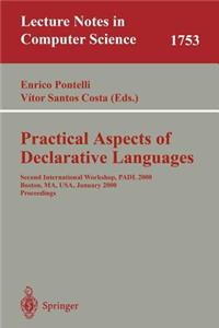 Practical Aspects of Declarative Languages