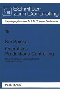 Operatives Produktions-Controlling