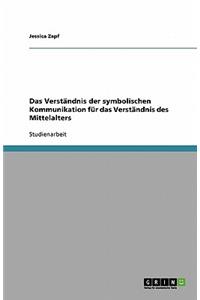 Das Verständnis der symbolischen Kommunikation für das Verständnis des Mittelalters