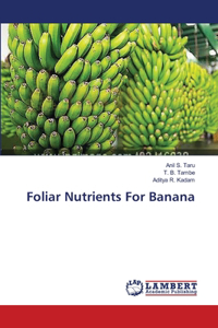 Foliar Nutrients For Banana