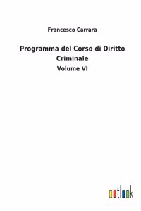 Programma del Corso di Diritto Criminale
