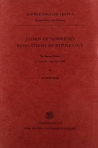 Julian of Norwich's 'Revelations of Divine Love': The Shorter Version Ed. from B L Add. MS 37790