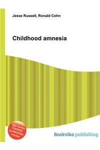 Childhood Amnesia