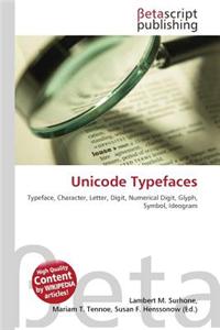 Unicode Typefaces