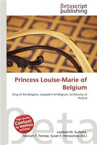 Princess Louise-Marie of Belgium