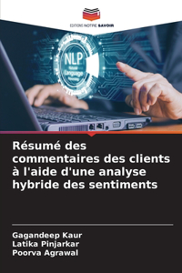 Résumé des commentaires des clients à l'aide d'une analyse hybride des sentiments