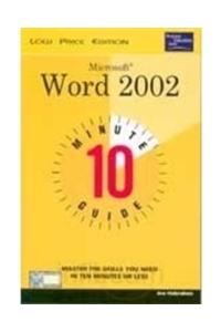 10 Minute Guide To Microsoft Word 2002