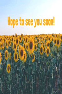 Visitor Postcard: Hope to See You (Package of 25)