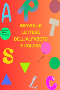 Impara Le Lettere Dell'alfabeto E Colora