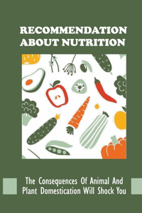 Recommendation About Nutrition