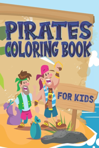 Pirates Coloring Book For Kids