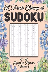 Fresh Spring of Sudoku 16 x 16 Round 3