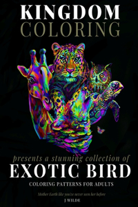 Collection of Exotic Bird Coloring Patterns for Adults