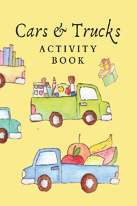 Cars & Trucks Activity Book