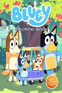 Bluey Coloring Book