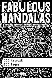 100 Fabulous Mandalas Coloring Book