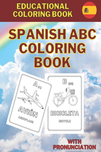 Spanish ABC Coloring Book