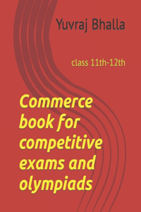 Commerce book for competitive exams and olympiads
