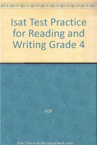 Isat Test Practice for Reading and Writing Grade 4