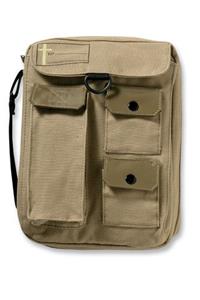 Single Compartment Cargo Khaki Large Book and Bible Cover