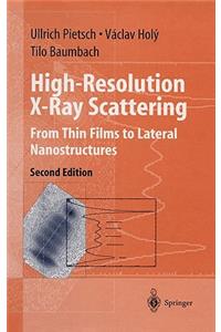 High-Resolution X-Ray Scattering