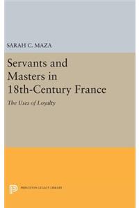 Servants and Masters in 18th-Century France