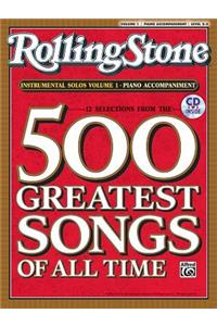 Selections from Rolling Stone Magazine's 500 Greatest Songs of All Time (Instrumental Solos), Vol 1