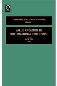 Value Creation in Multinational Enterprise