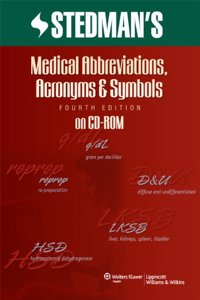 Stedman's Multi-User Medical Abbreviations, Acronyms & Symbols