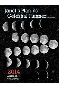 Janet's Plan-Its Celestial Planner 2014 Astrology Calendar