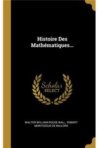 Histoire Des Mathématiques...