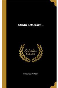Studii Letterarii...